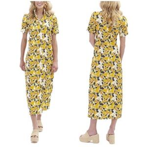 KATHLEEN MAEVE Palma Dress in Orange Zest